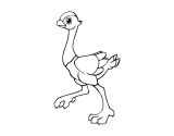 Dibujos de avestruz para colorear (71/77)