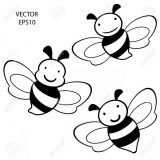 Imágenes de abejas para colorear (9/81)