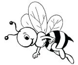 abejas para dibujar (12/81)