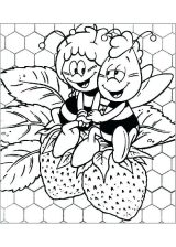 dibujos de abejas para imprimir y colorear (71/81)