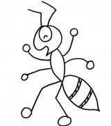 Dibujos de hormigas fáciles (25/83)