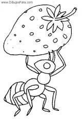 Dibujos de hormigas fáciles (35/83)