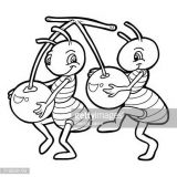 Dibujos de hormigas para colorear (49/83)