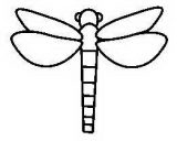 Imágenes de libélulas para dibujar (39/91)