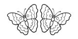 Imágenes de mariposas para colorear (62/91)