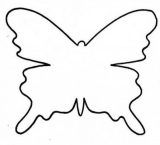 Dibujos de mariposas para pintar (2/11)