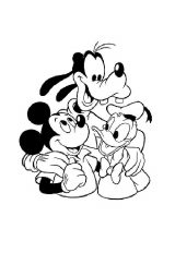 Imágenes de Mickey Mouse para dibujar (4/68)