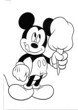 Mickey Mouse para colorear (5/8)