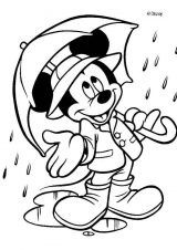 Dibujos de Mickey Mouse para colorear (1/8)