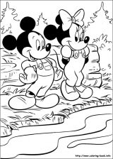 Los mejores dibujos para colorear de Minnie (5/134)