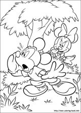Minnie mouse para colorear (2/16)