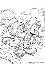 Minnie mouse para colorear (3/16)