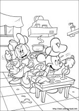 Minnie mouse para colorear (4/16)