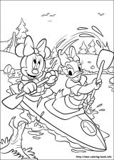Los mejores dibujos para colorear de Minnie (28/134)