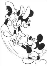 Los mejores dibujos para colorear de Minnie (6/16)