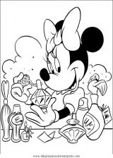 Los mejores dibujos para colorear de Minnie (54/134)