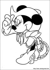 Los mejores dibujos para colorear de Minnie (71/134)