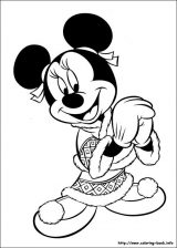 Minnie mouse para colorear (78/134)