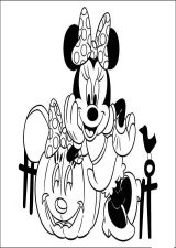 Minnie para colorear: Dibujos de minnie para colorear (104/134)