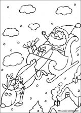Dibujos de Navidad para colorear (94/365)