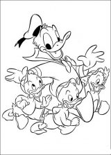 Dibujos para colorear del pato Donald (9/288)
