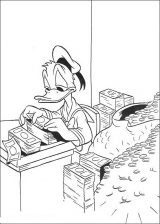 Dibujos para colorear del pato Donald (48/288)