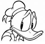 Dibujos para colorear del pato Donald (64/288)