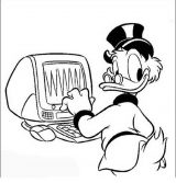 Dibujos para colorear del pato Donald (22/60)