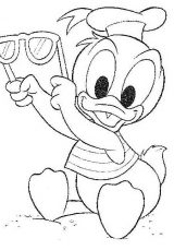 Dibujos para colorear del pato Donald (60/60)