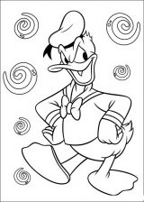 Dibujos para colorear del pato Donald (124/288)