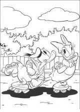 Dibujos para colorear del pato Donald (131/288)