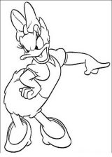 Pato Donald para colorear e imprimir (160/288)