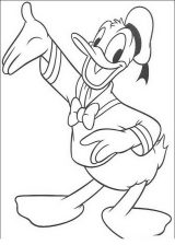 Dibujos para colorear del pato Donald (162/288)