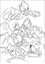 Dibujos para colorear del pato Donald (198/288)