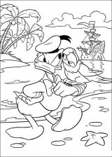 Dibujos para colorear del pato Donald (223/288)