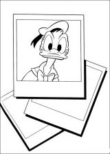 Pato Donald para colorear (233/288)
