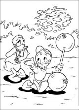 Dibujos para colorear del pato Donald (239/288)