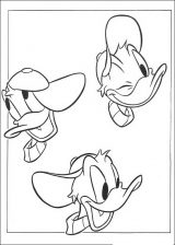 imagenes del pato Donald para colorear (2/48)