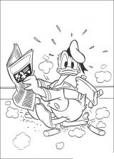 Dibujos para colorear del pato Donald (260/288)