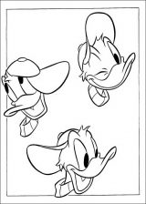 Pato Donald para colorear e imprimir (263/288)