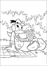 Pato Donald para colorear e imprimir (270/288)